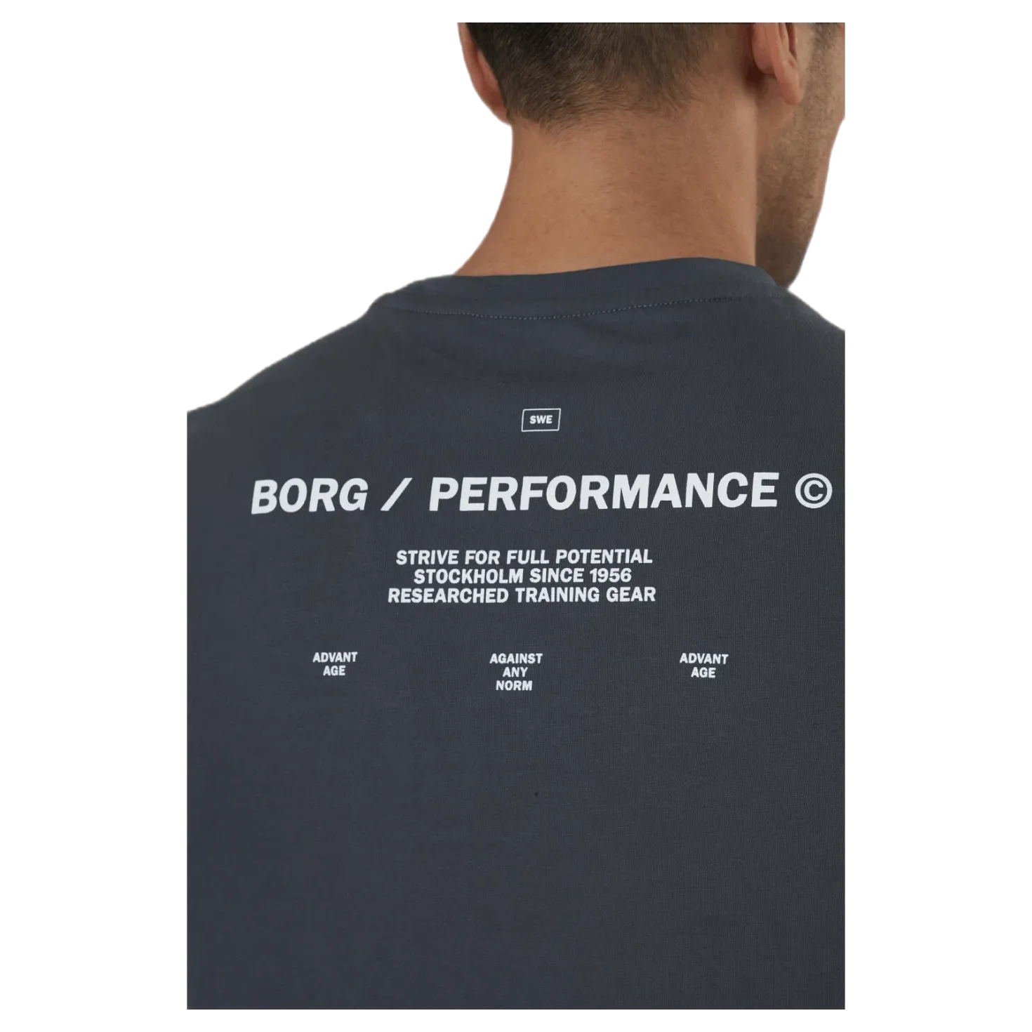 Sthlm Training Tee Grey
