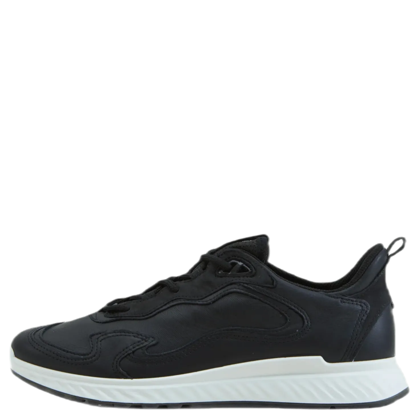 ST.1 Laced Shoes Black