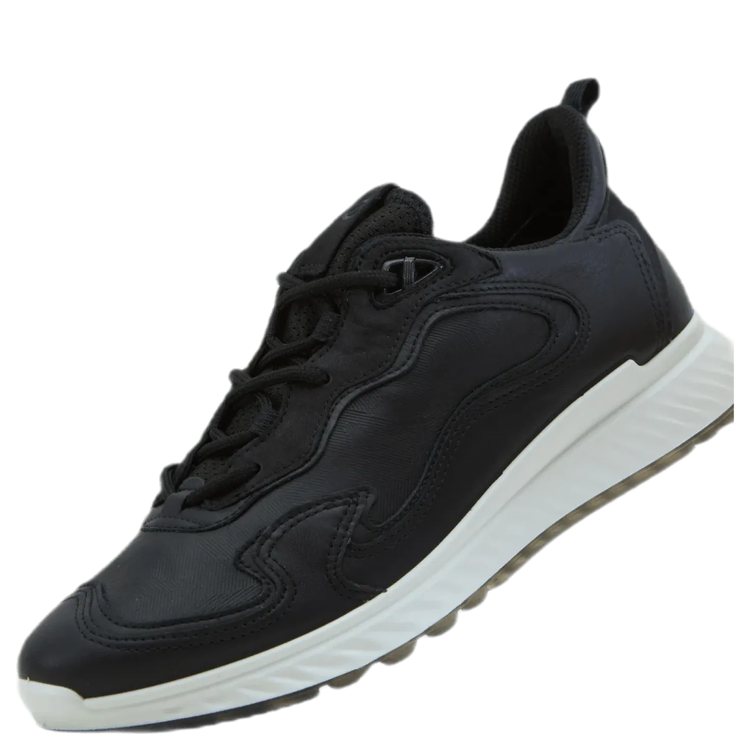 ST.1 Laced Shoes Black
