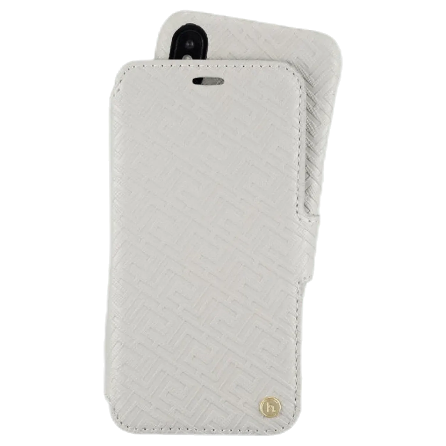 Stockholm Wallet Case Magnet iPhone X/XS Grey