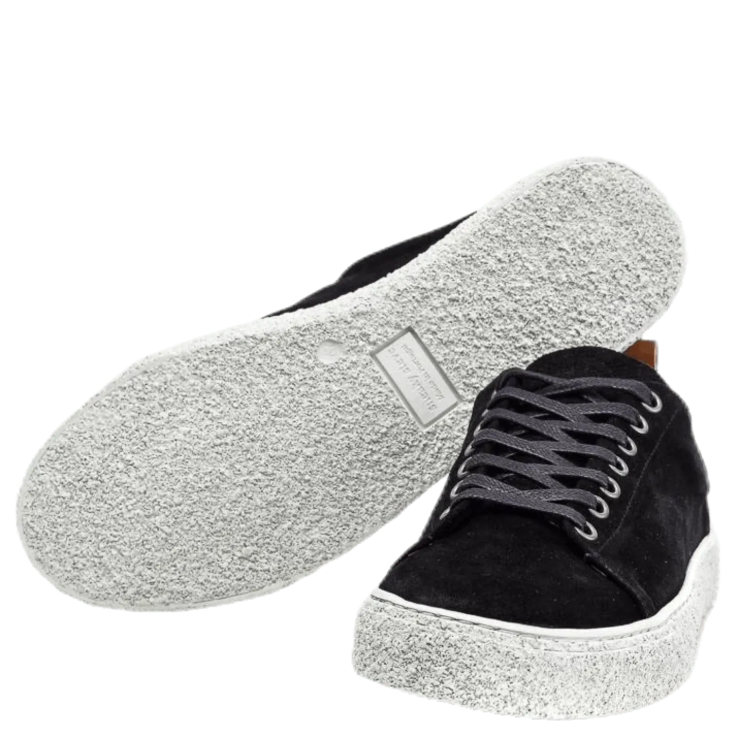 Stoked Low Suede Black