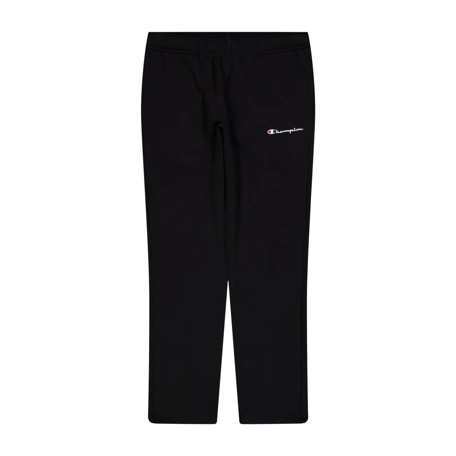 Straight Hem Pants Black Beauty
