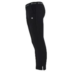Straight Hem Pants Junior Black
