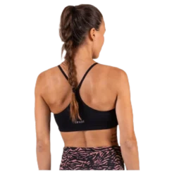 Strappy Sports Bra Black