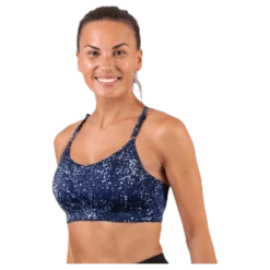 Strappy Sports Bra Blue