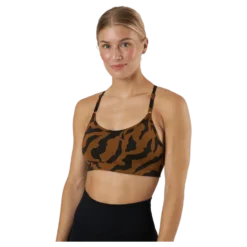 Strappy Sports Bra Escape Brown