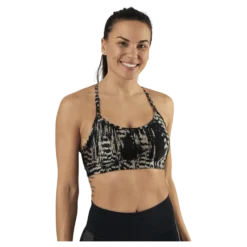 Strappy Sports Bra Grey