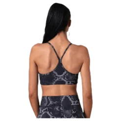 Strappy Sports Bra Grey
