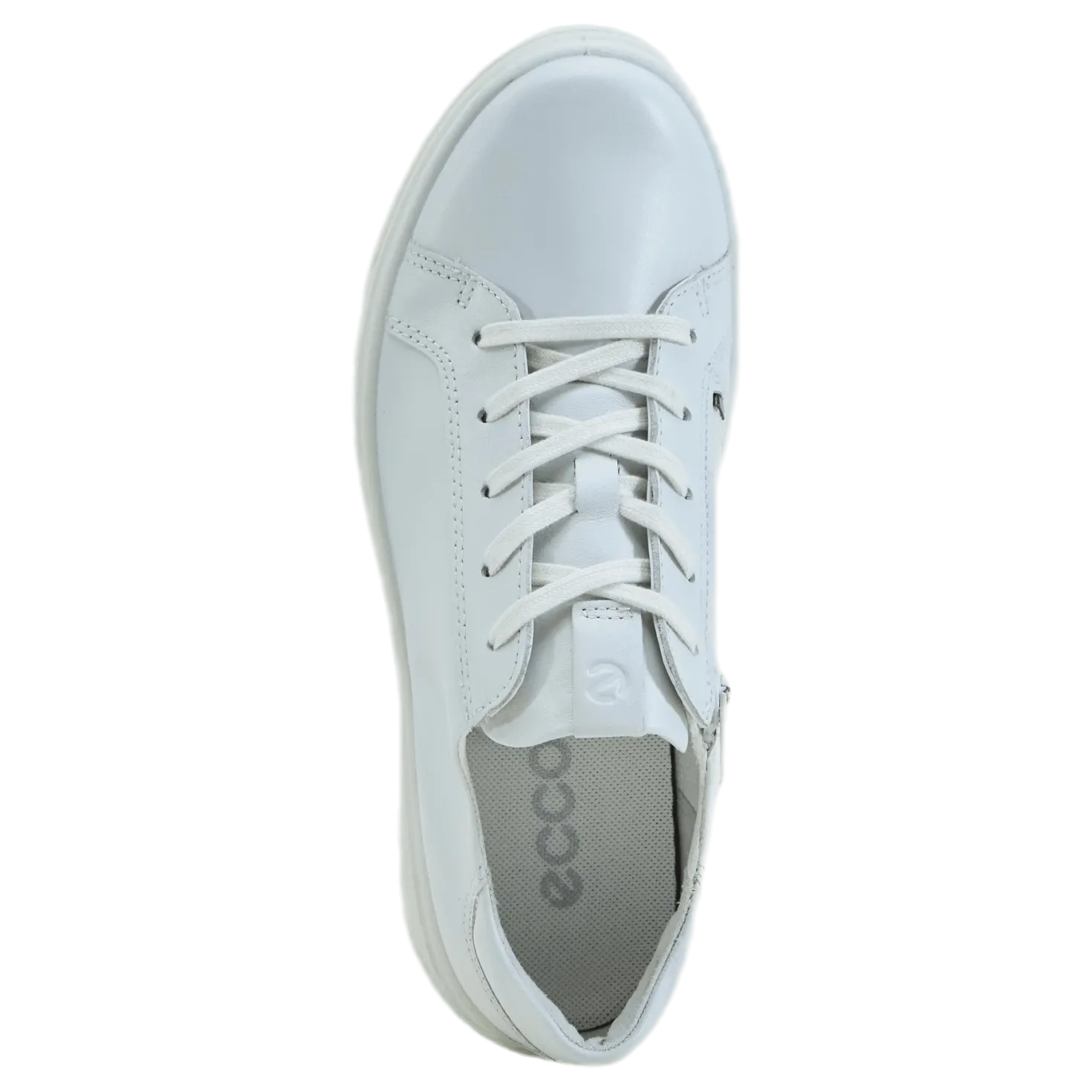 Street Tray Laced Shoes White