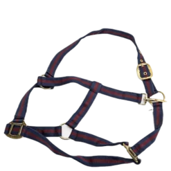 Striped Halter Blue/Red