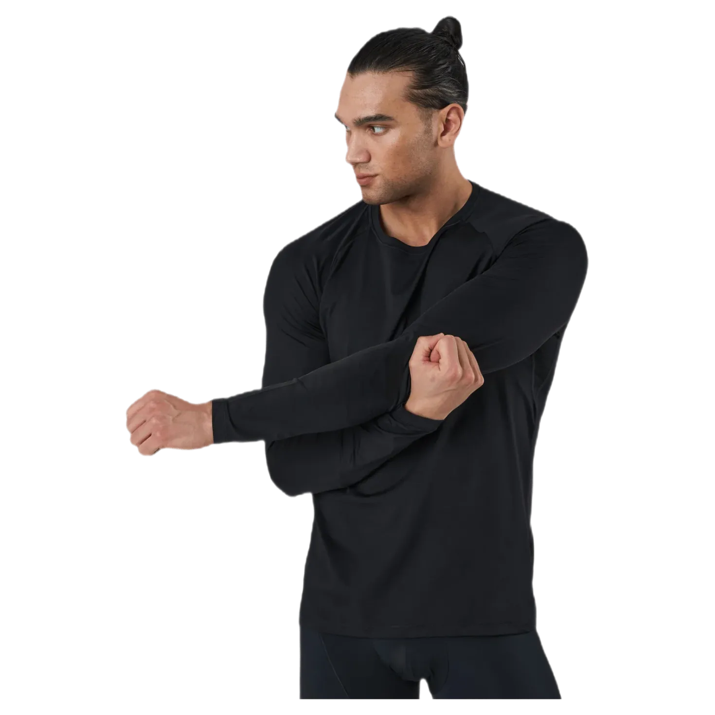 Structured Longsleeve Black