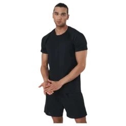 Structured Tee Black