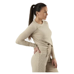 Studio Rib Sweater Beige