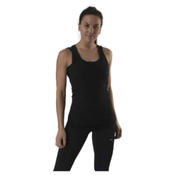 Studio Rib Tank Black
