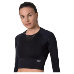 Studio Seamless Long Sleeve Black