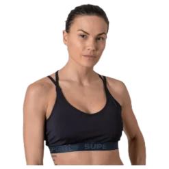 Studio Strappy Bra Black