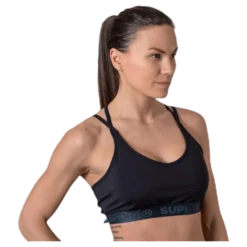 Studio Strappy Bra Black