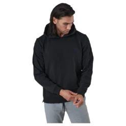 Studio Sweat Hood Ltn Black
