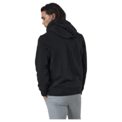 Studio Sweat Hood Ltn Black