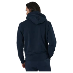 Studio Sweat Hood Ltn Blue