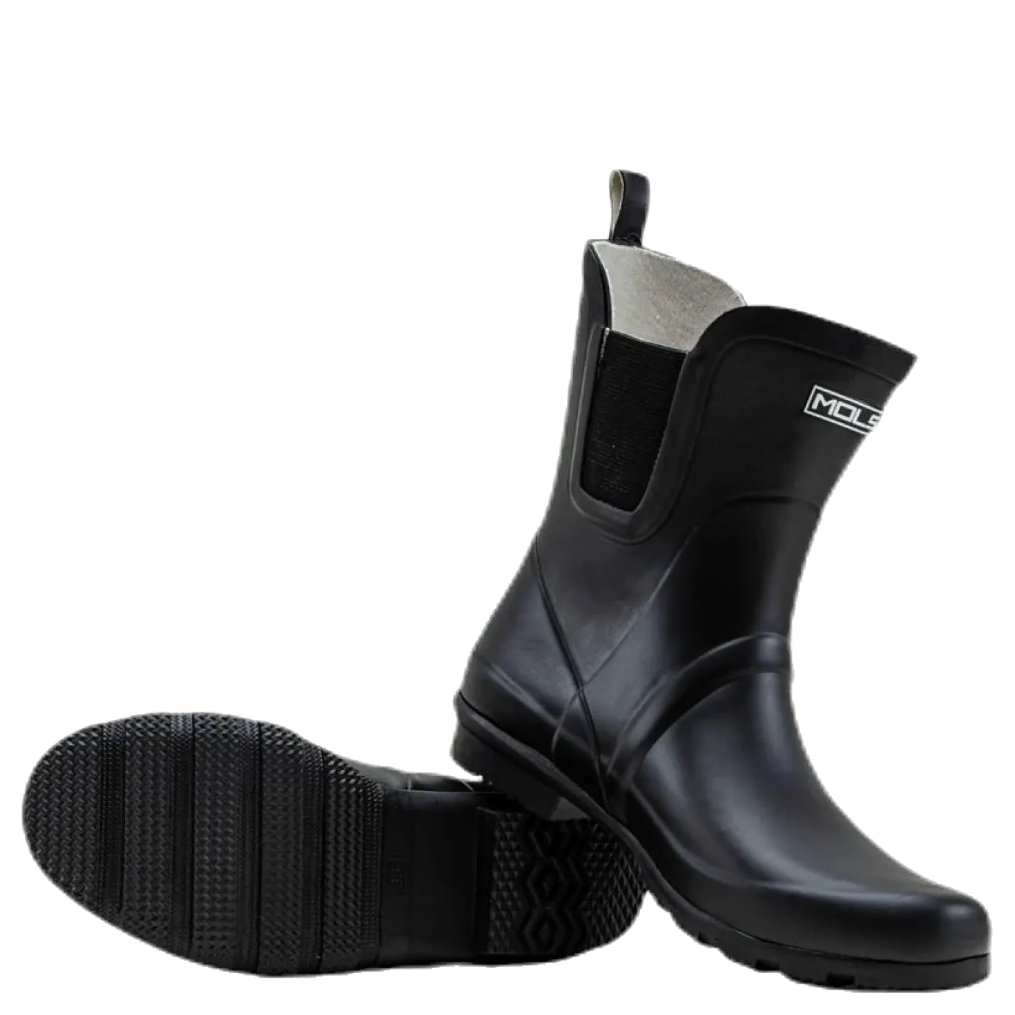 Suburbs Rubber Boot Black