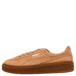 Suede Platform Animal Pink