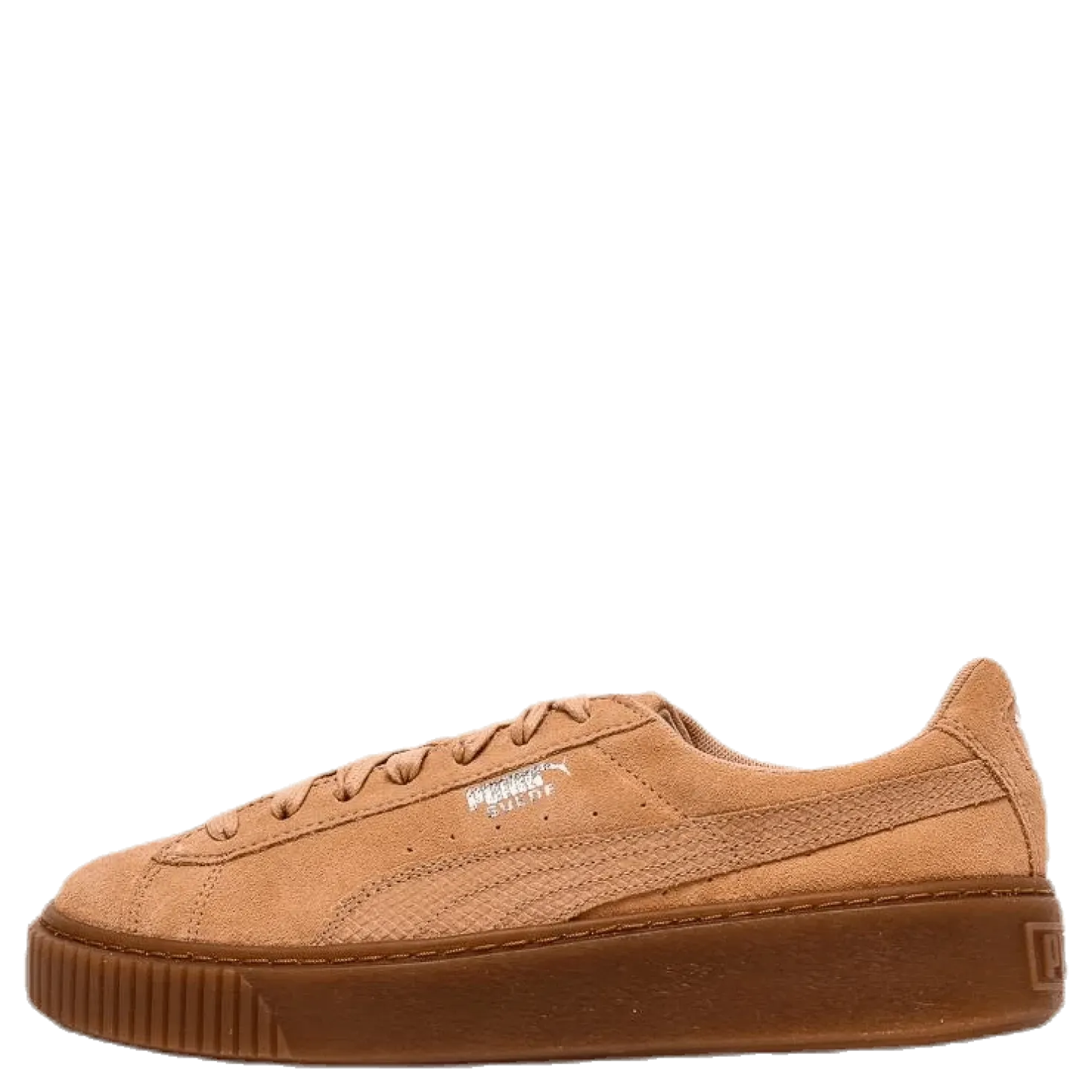 Suede Platform Animal Pink