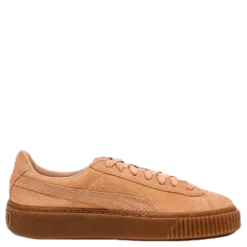Suede Platform Animal Pink