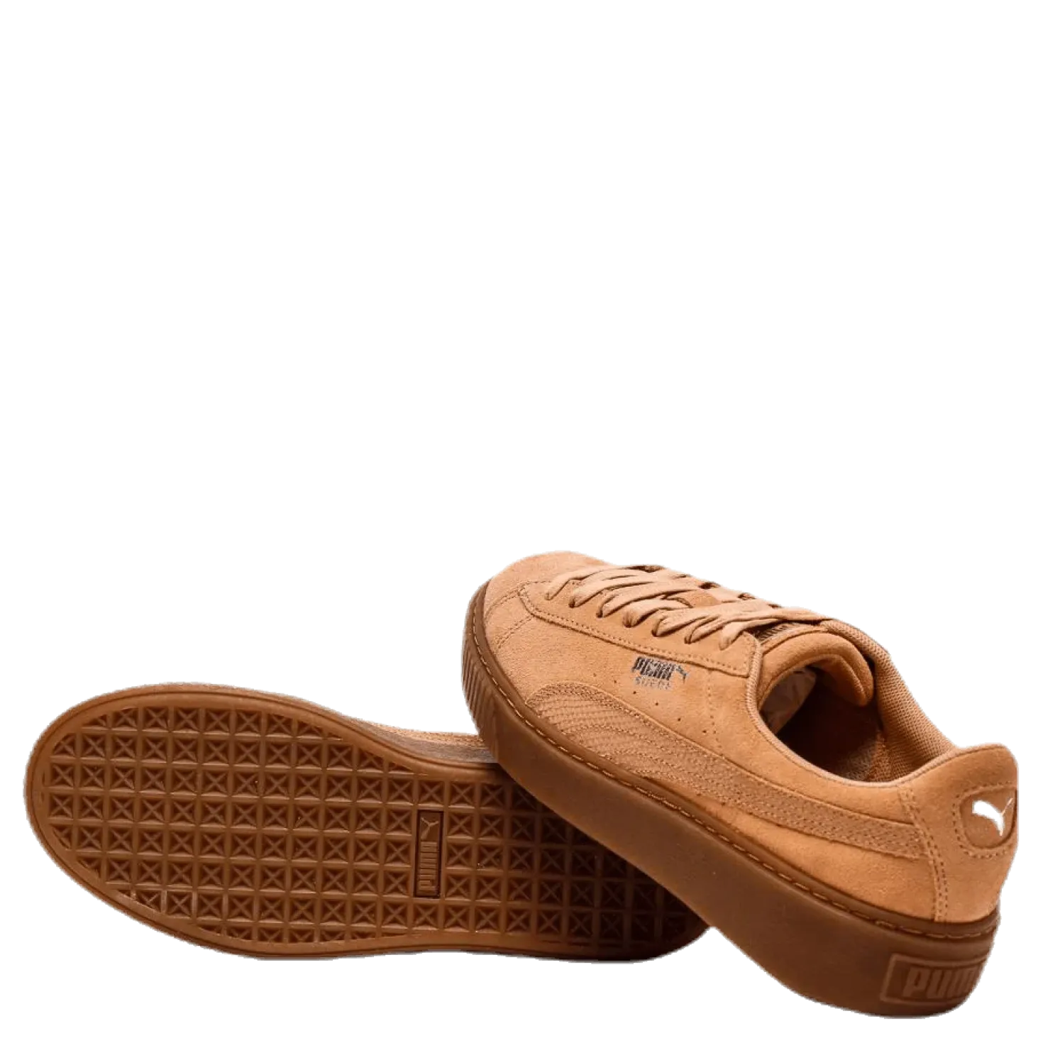 Suede Platform Animal Pink