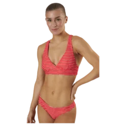 Sugar Bloom Halter Reversible Top Red