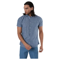 Summer Blackpool Shirt S/S Blue