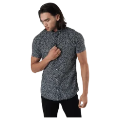 Summer Print Shirt S/s Svart