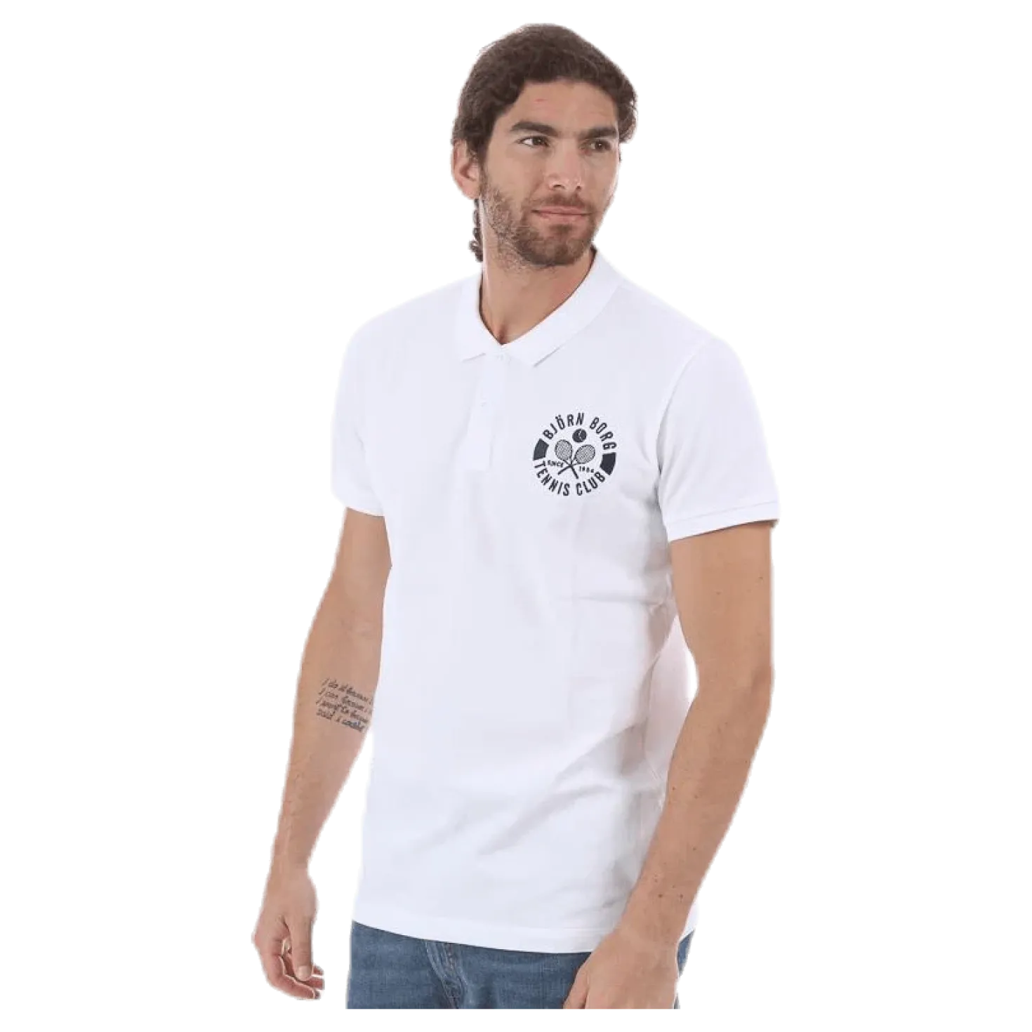 Summer T.C Polo White