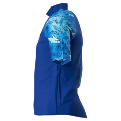 Sun Protection Top And Short Blue