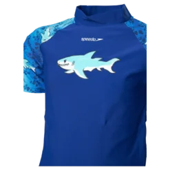 Sun Protection Top And Short Blue