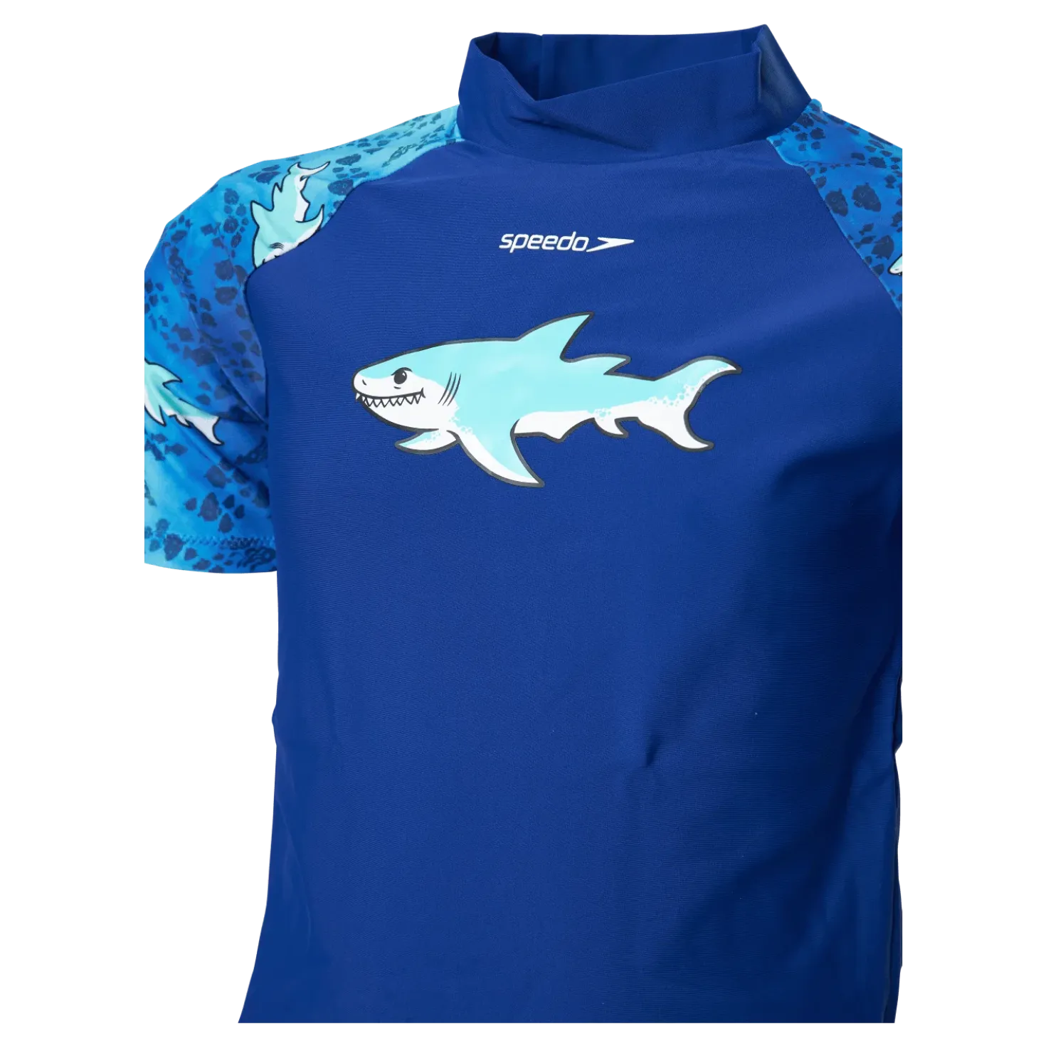 Sun Protection Top And Short Blue