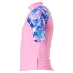 Sun Protection Top And Short Pink