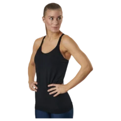 Sun Seamless Tank Top Black