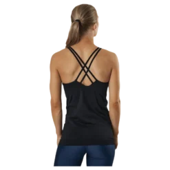Sun Seamless Tank Top Black