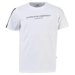 Superlative Conspiracy Logo Tee Youth White