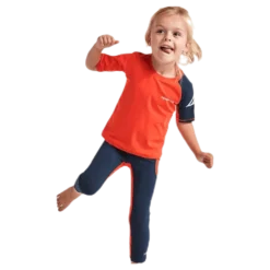 Surf Kids SS UV Top Orange