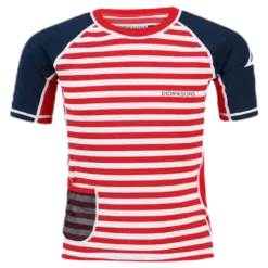 Surf Shortsleeve UV Top Blue/Red