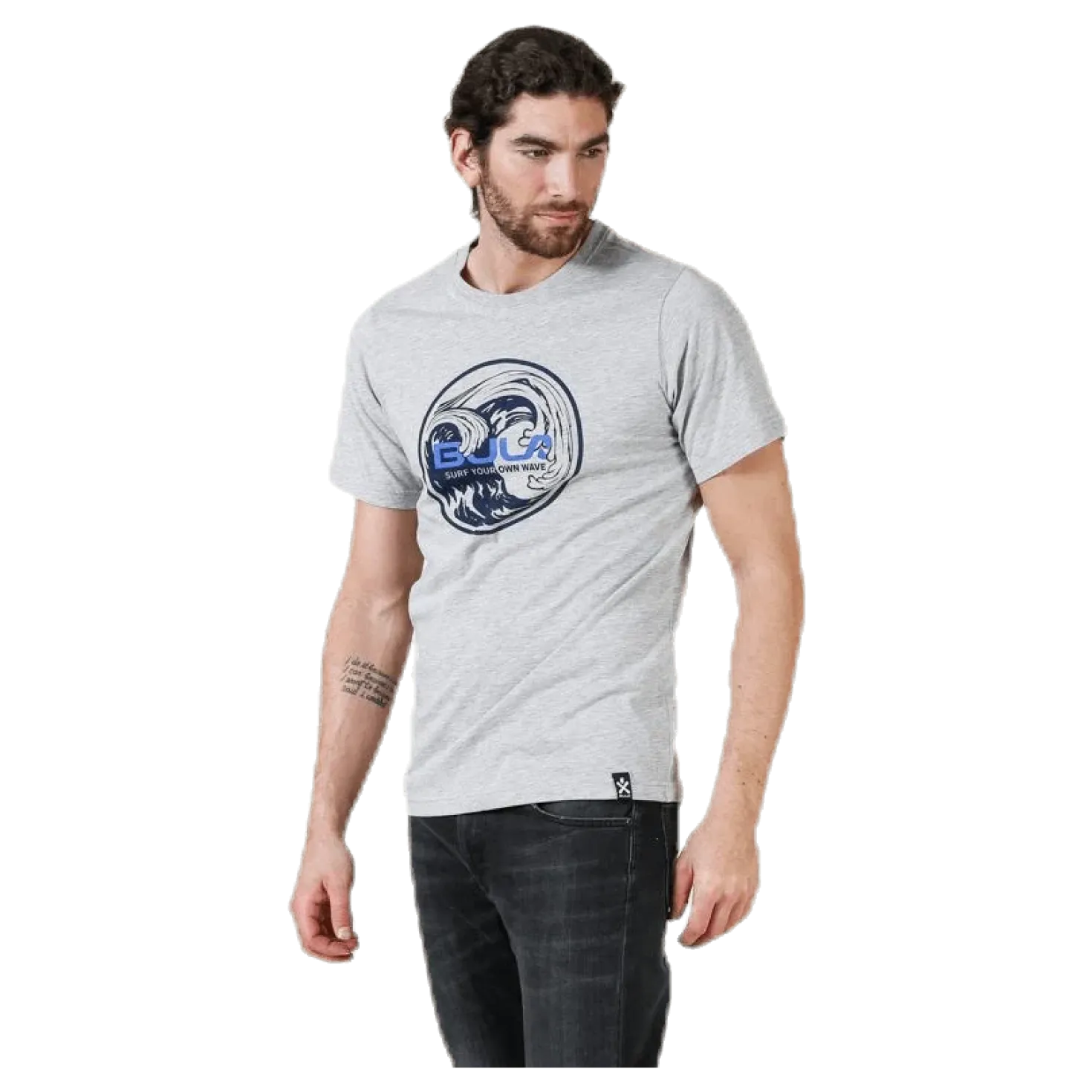 Surf Tee Grey