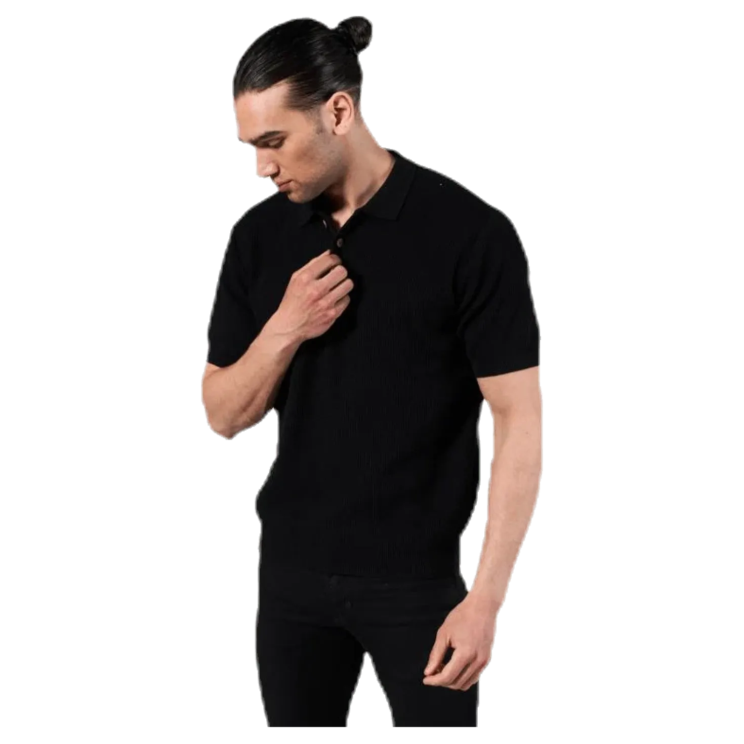 Sweater Short Sleeve Gnesta Black