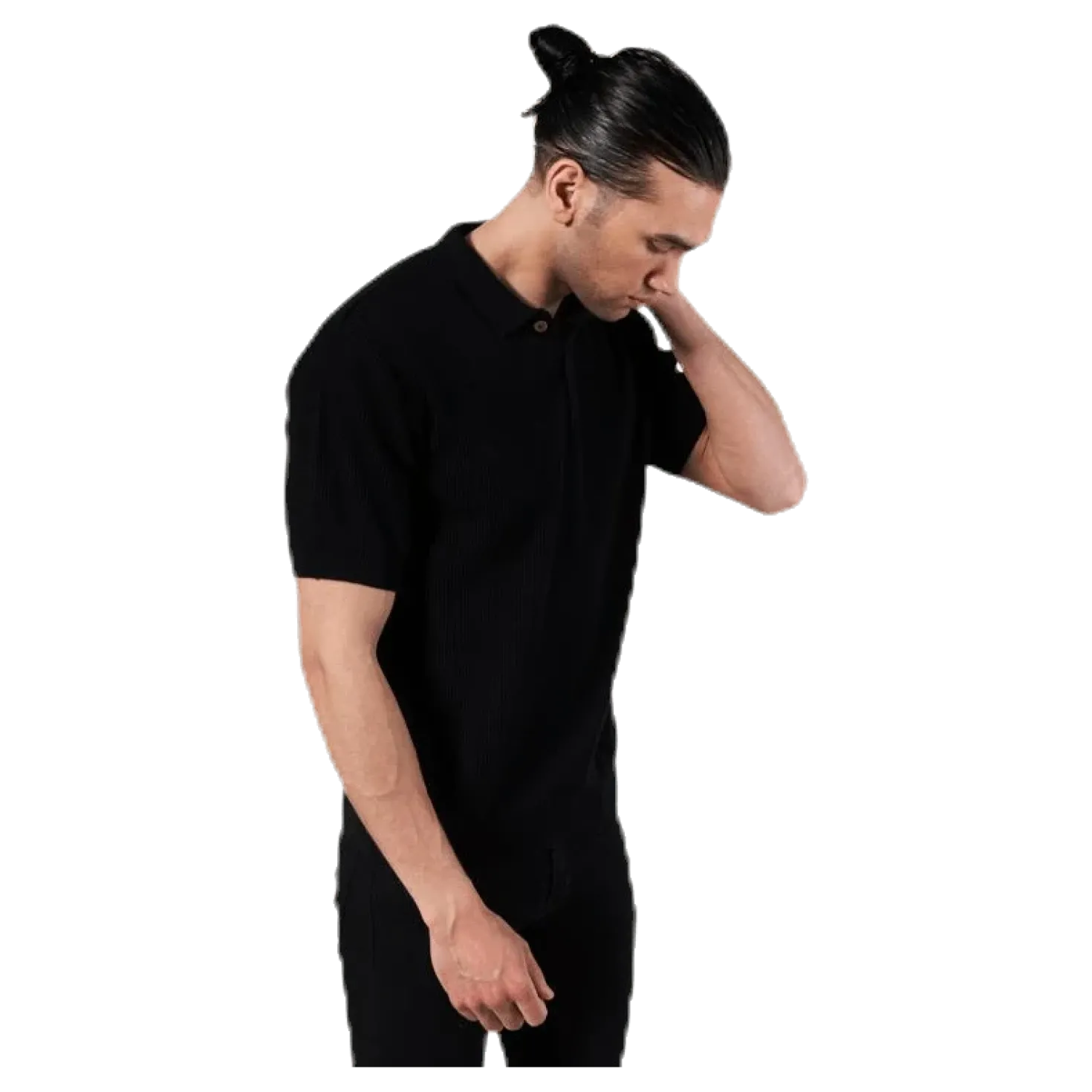 Sweater Short Sleeve Gnesta Black
