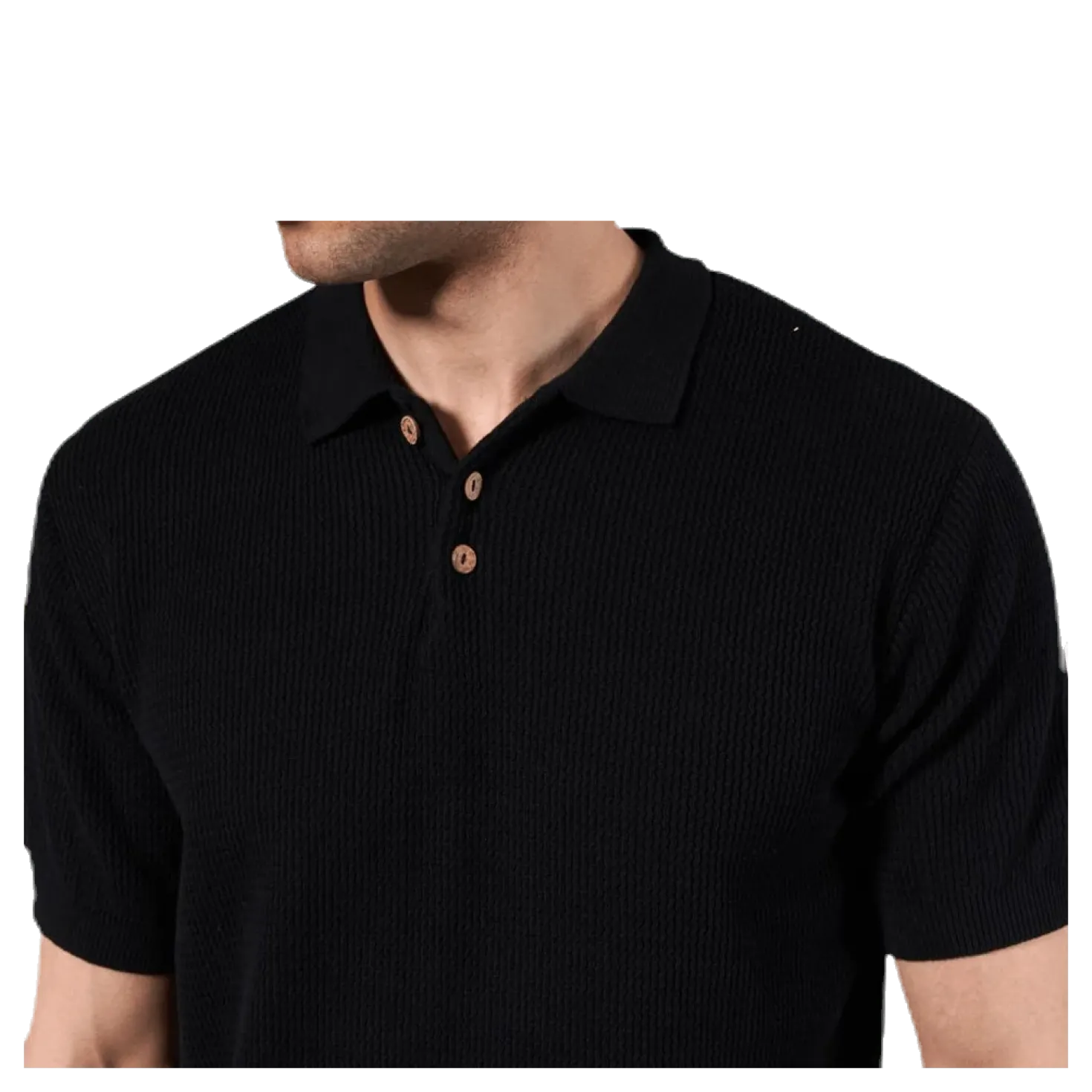 Sweater Short Sleeve Gnesta Black