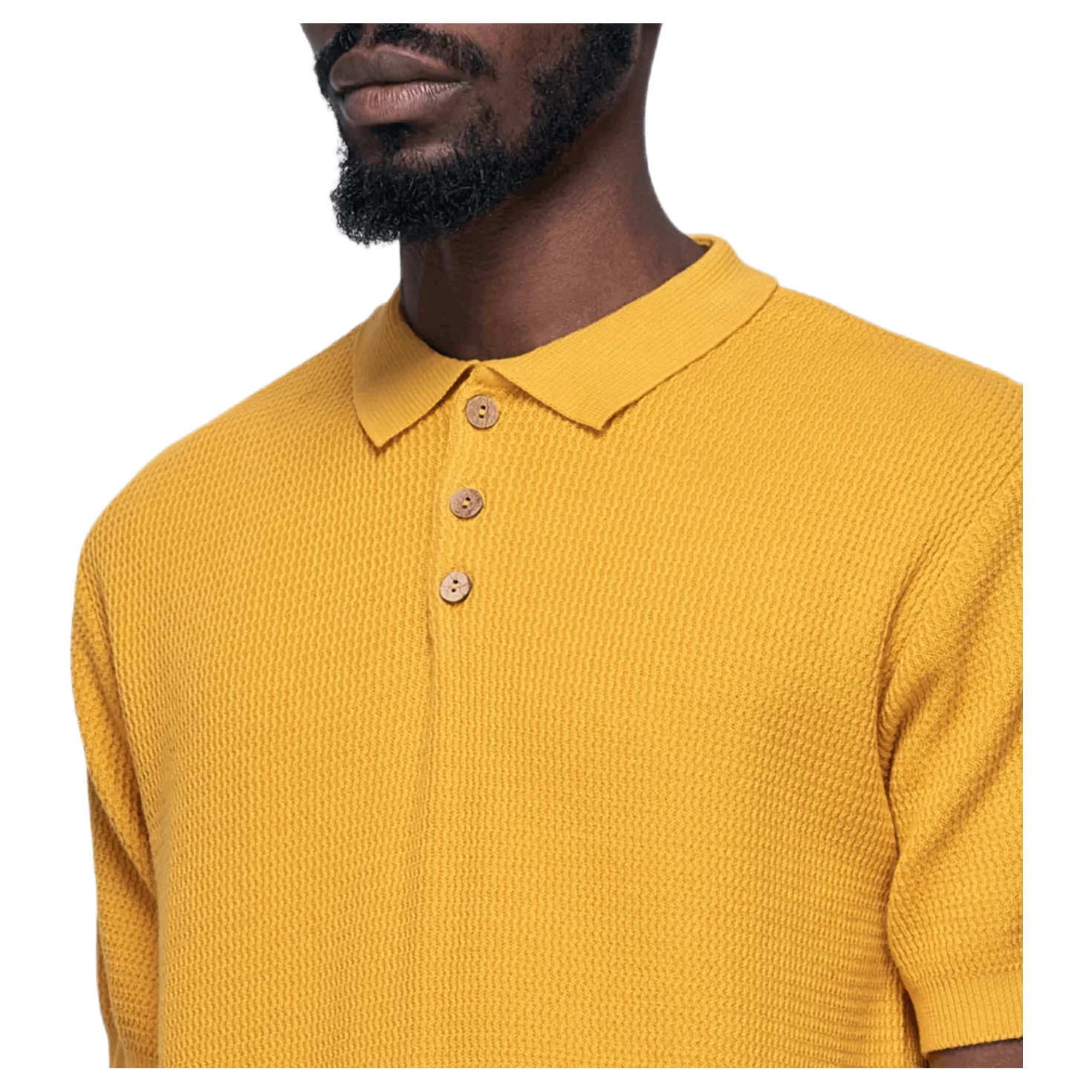 Sweater Short Sleeve Gnesta Yellow
