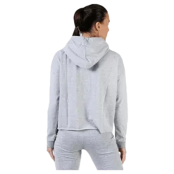 Sweat Hood, Logo Biba Grey