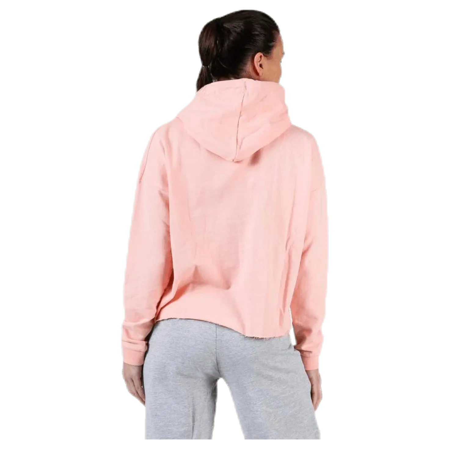 Sweat Hood, Logo Biba Pink
