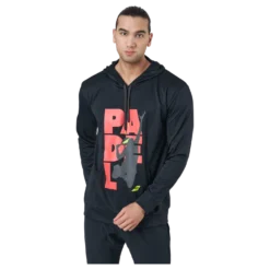 Sweat Padel Hood Black